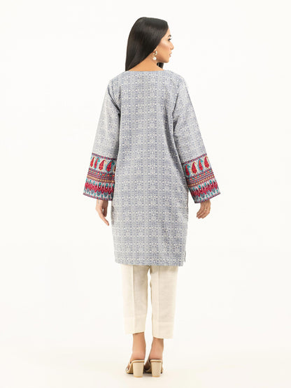 Jacquard Shirt-Embroidered (Pret)