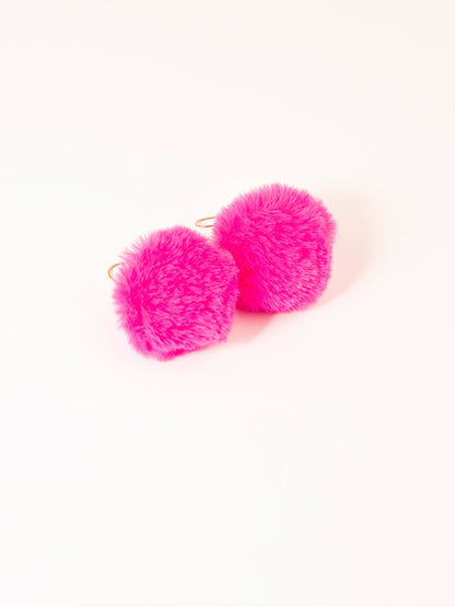 Pompom Earrings