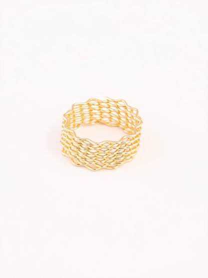Metallic Ring Set