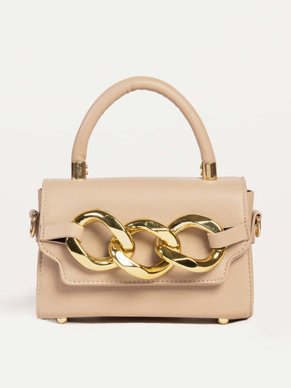Braided Chain Mini Handbag