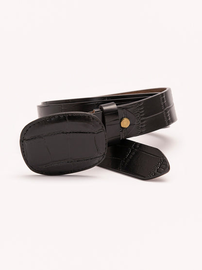 Textured Cowboy Belt