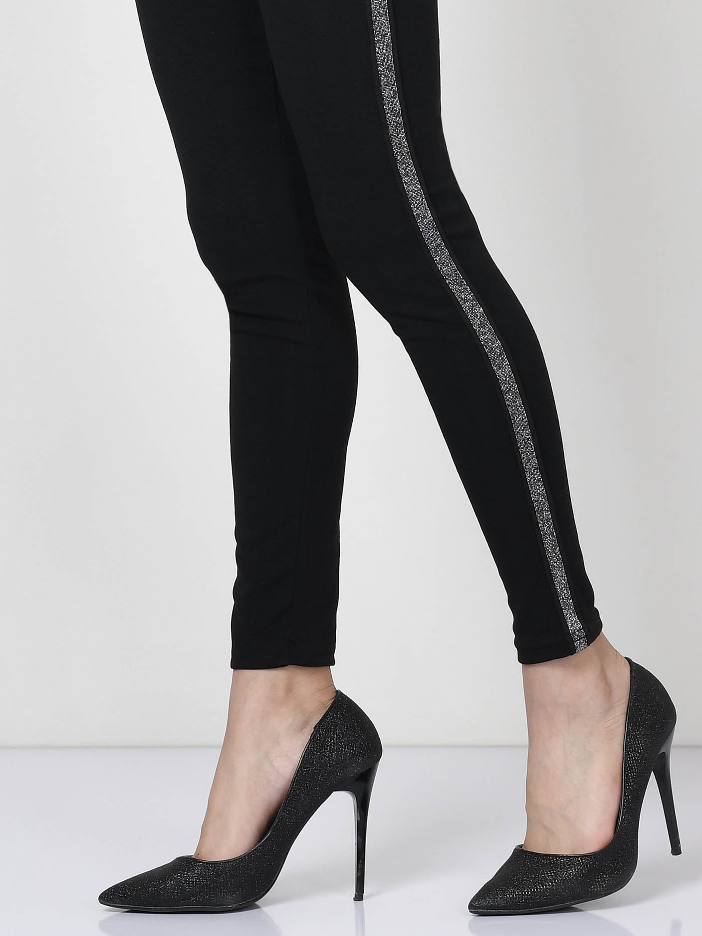 Shimmer Striped Tights