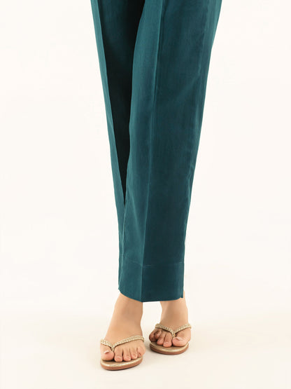Dyed Satin Trousers