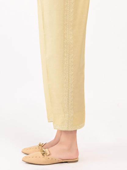 Embroidered Winter Cotton Trousers