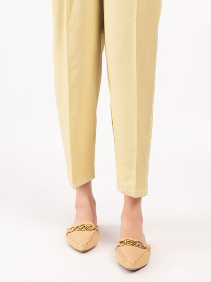 Embroidered Winter Cotton Trousers