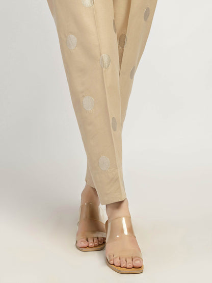 Embroidered Winter Cotton Trousers