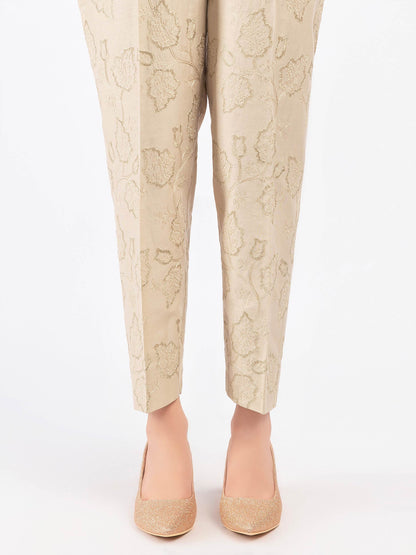 Embroidered Winter Cotton Trousers