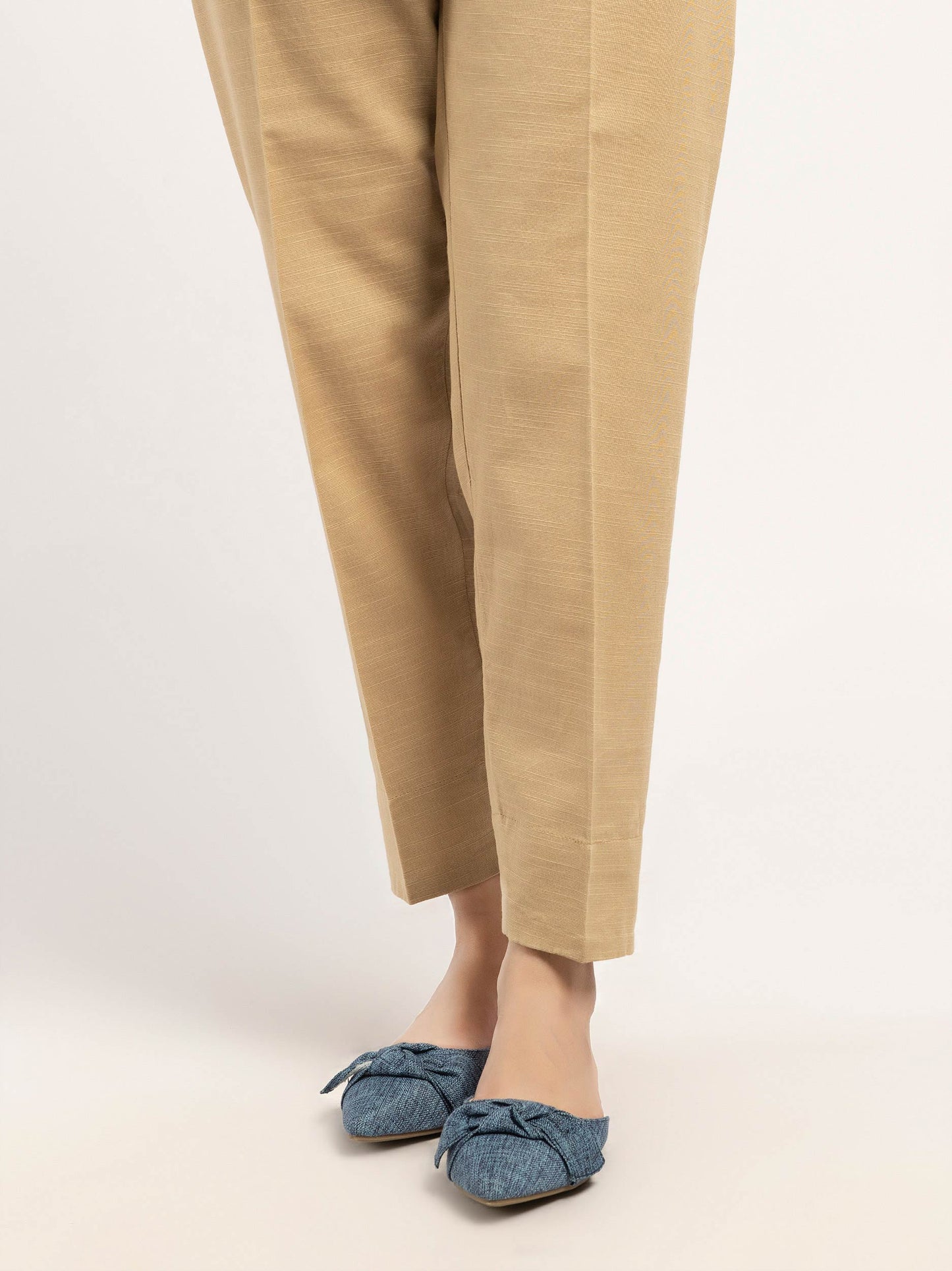 Plain Khaddar Trousers