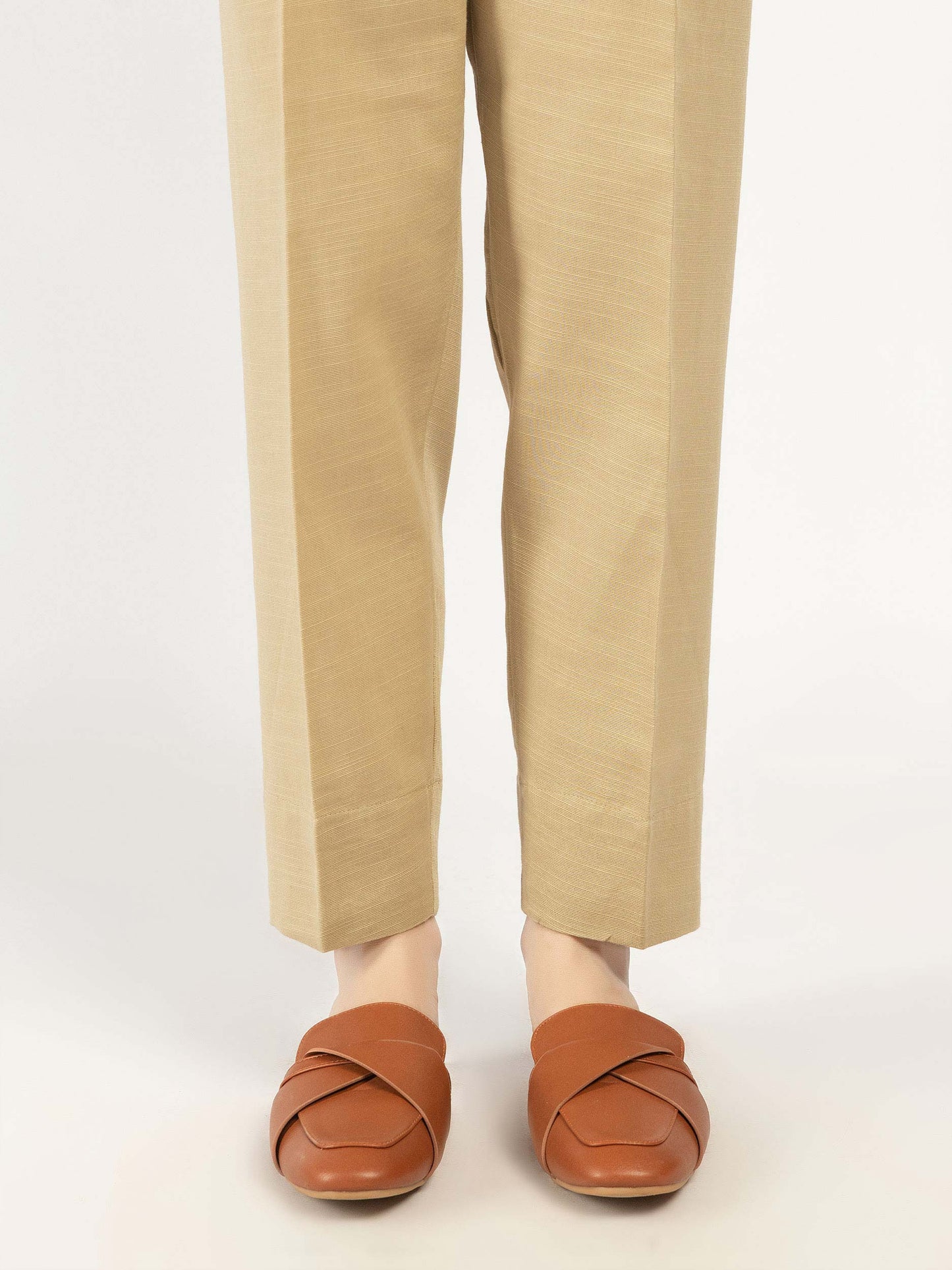 Plain Khaddar Trousers