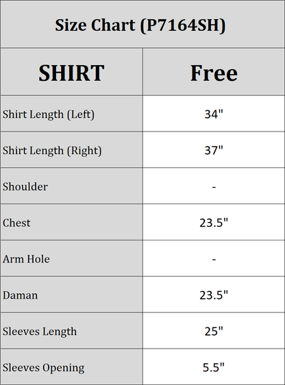 Cambric Shirt-Printed (Pret)
