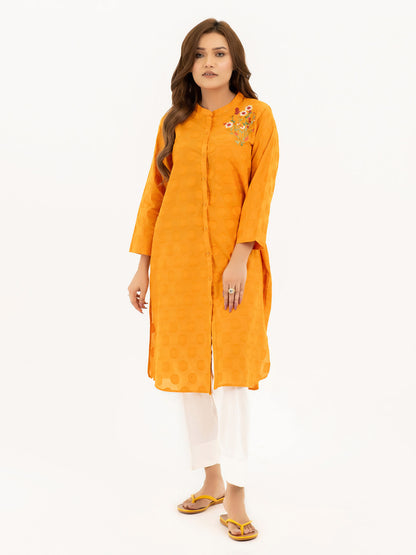 Jacquard Shirt-Embroidered (Pret)