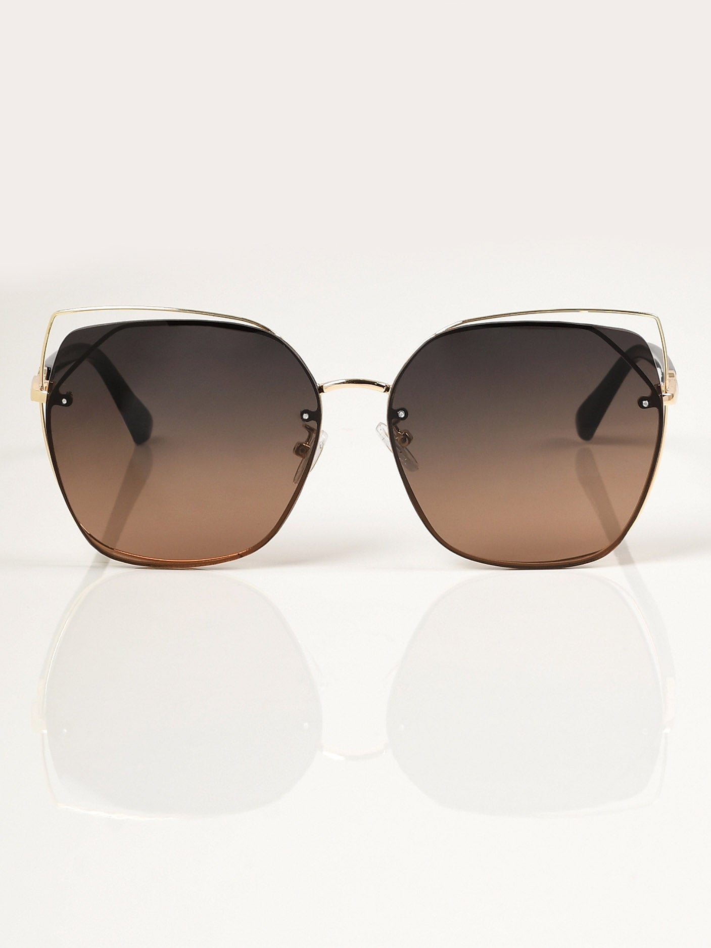 Metallic Finish Sunglasses