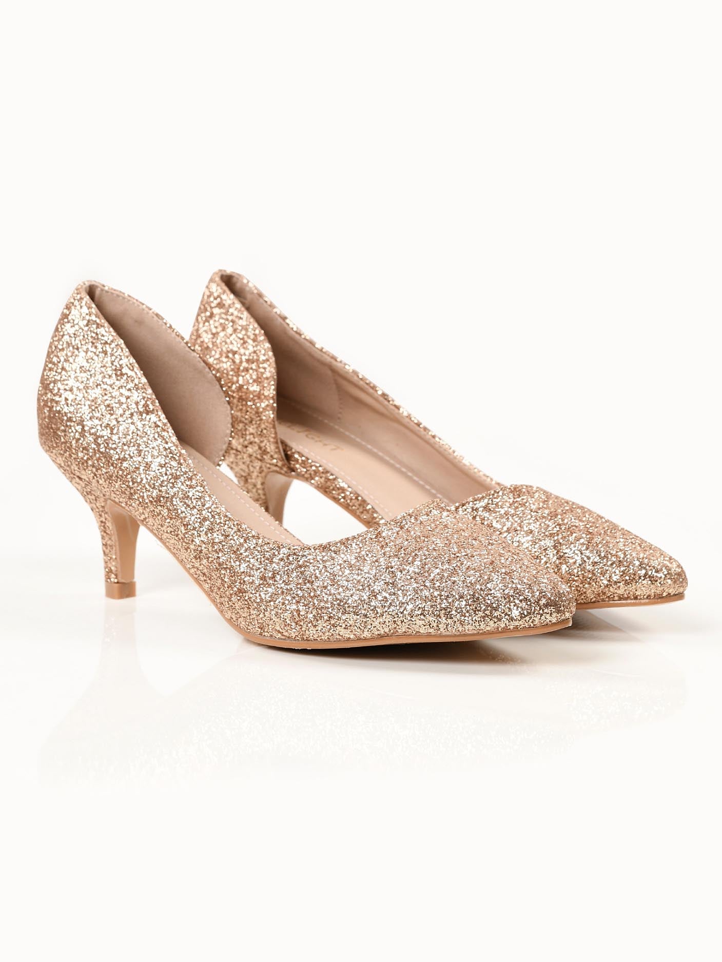 Sparkly Heels - Gold