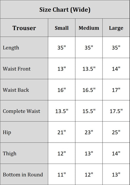 Dyed Khaddar Trousers