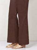 unstitched-cambric-trouser---chocolate
