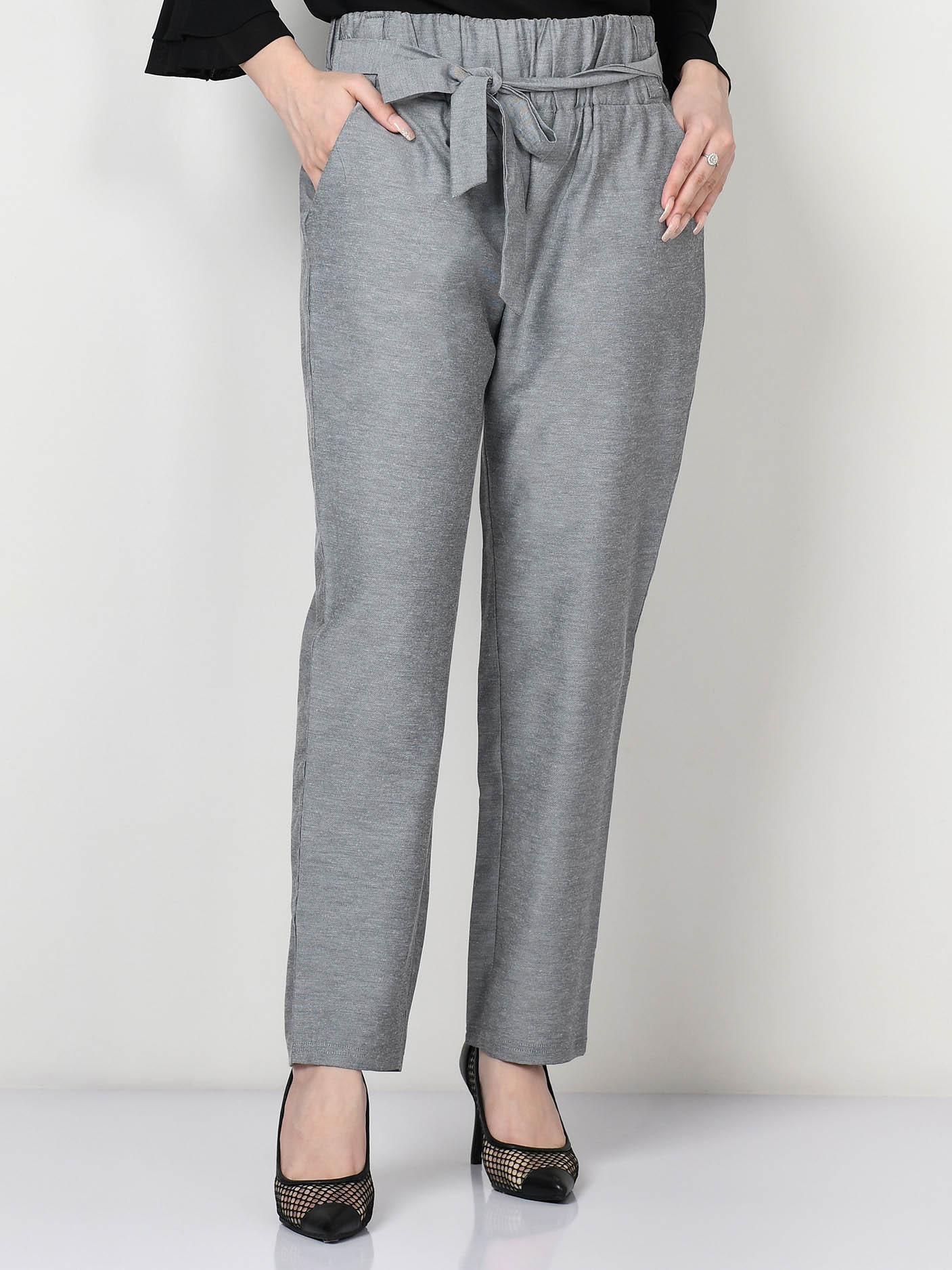 Denim Pants - Grey