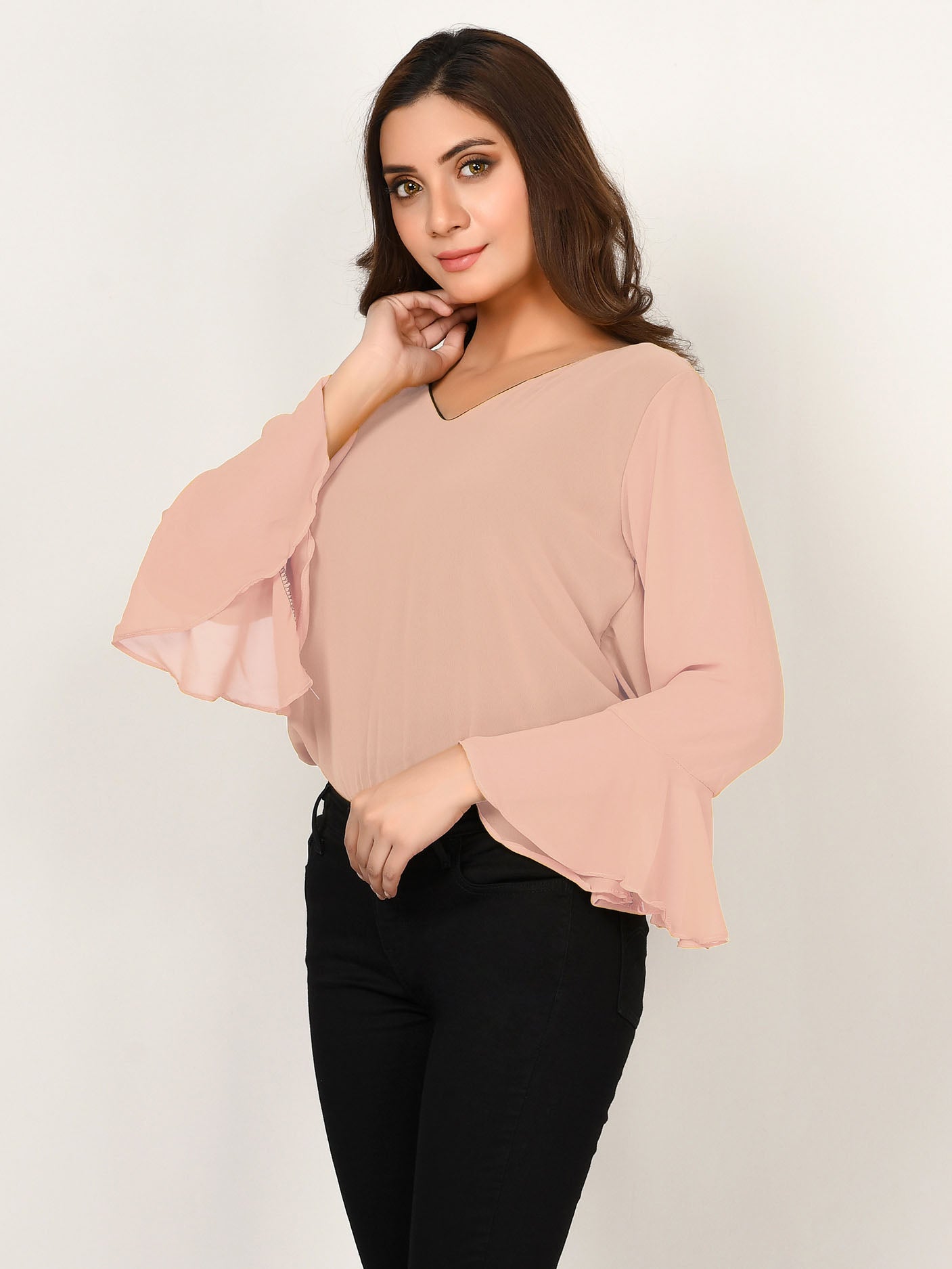 Flare Sleeved Top