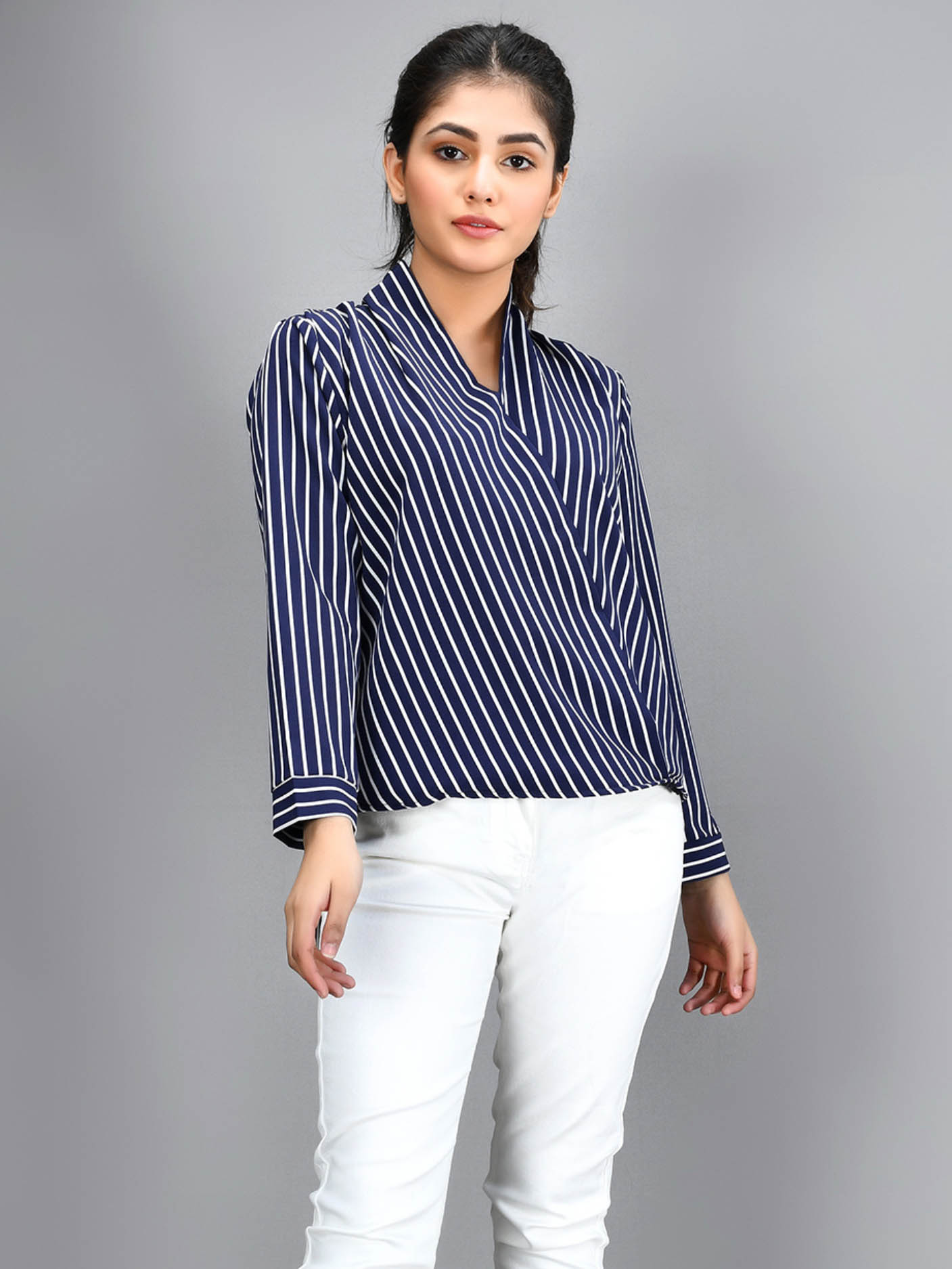 Striped Shirt - Blue