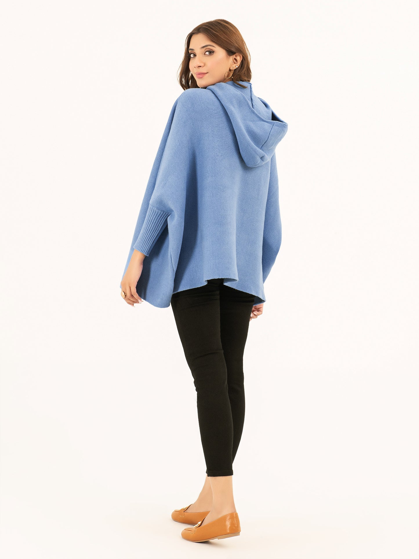 Hooded Batwing Sweater