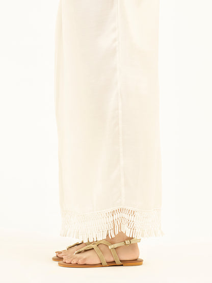 Laced Silk Trousers