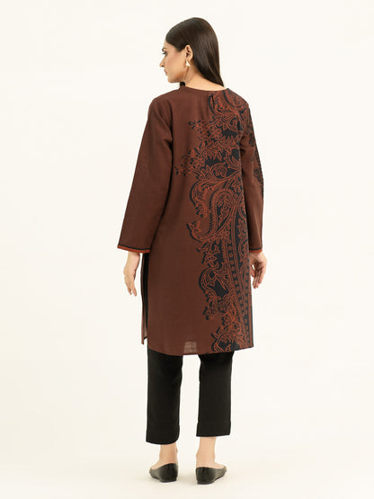 Khaddar Shirt-Embroidered (Pret)