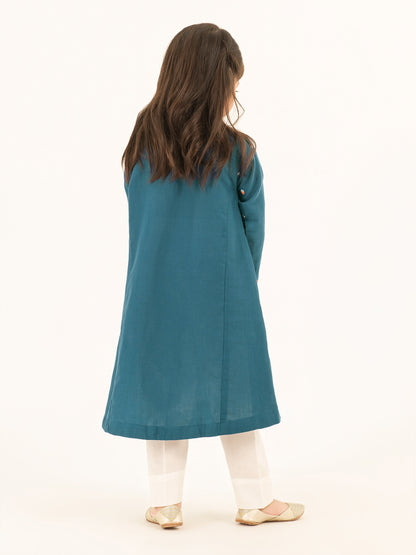 Khaddar Shirt-Embroidered (Pret)