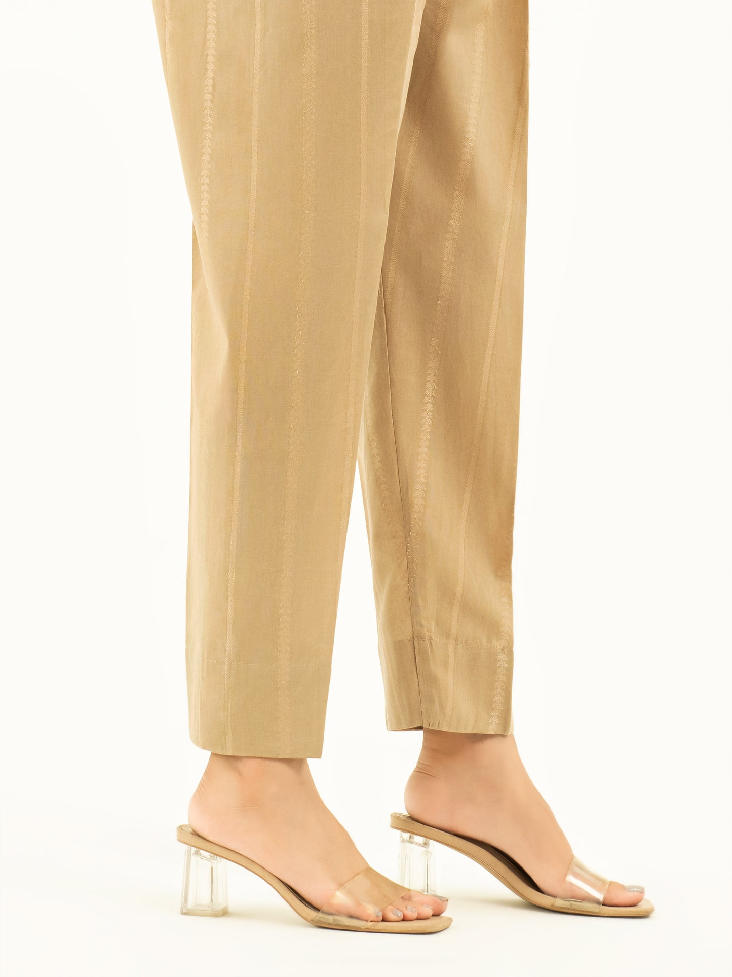 Printed Jacquard Trousers