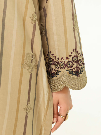 Embroidered Yarn Dyed Shirt