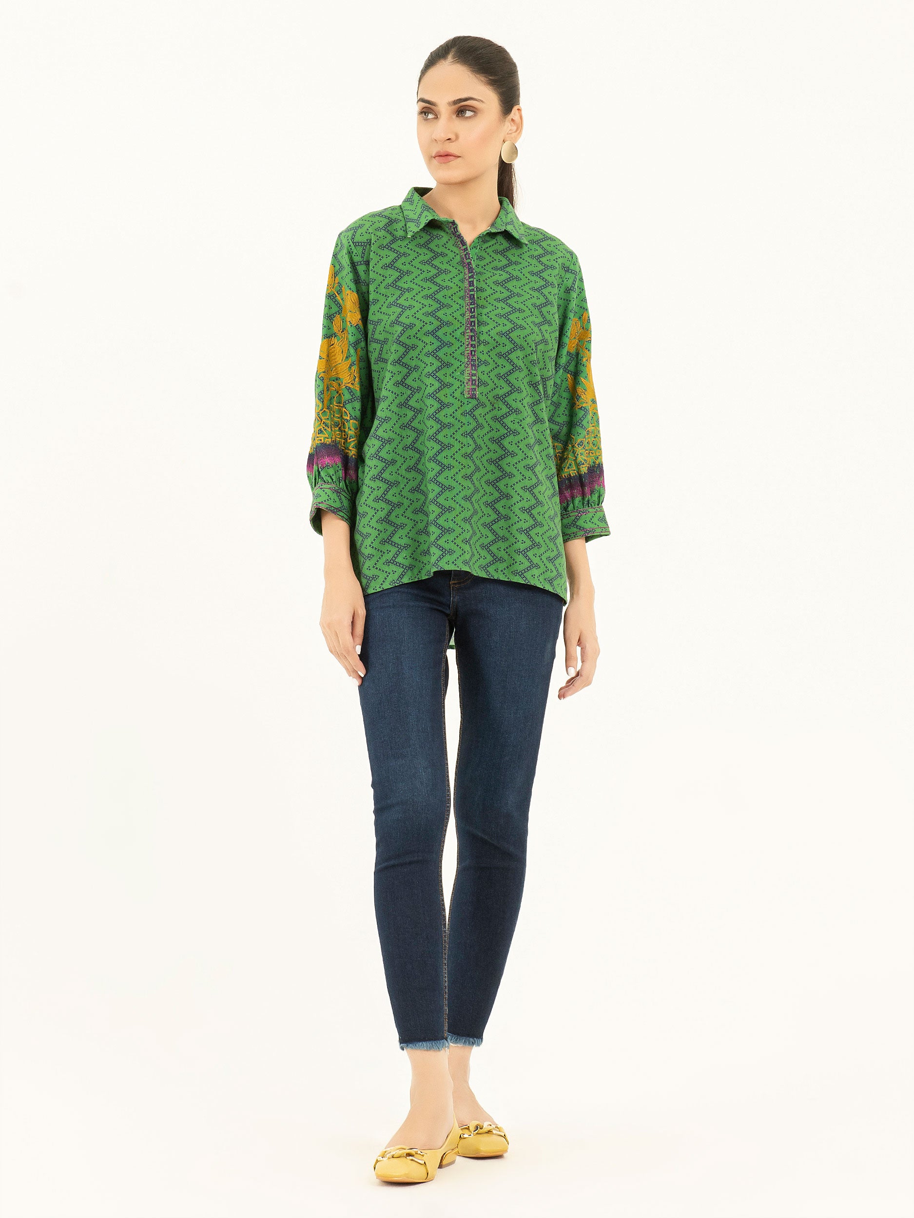 embroidered-khaddar-top