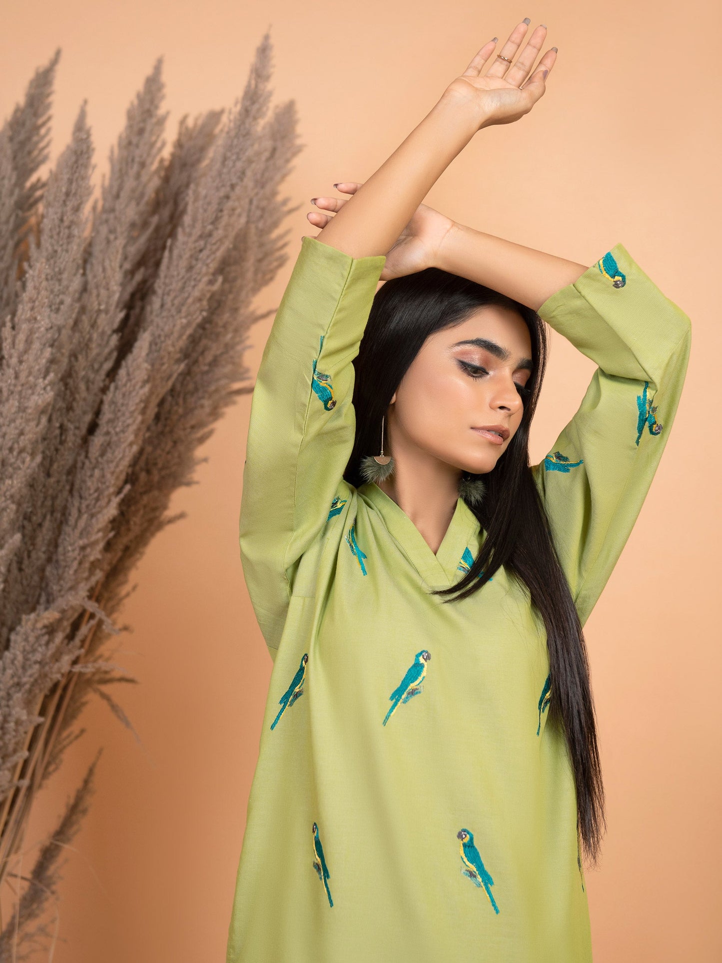 Yarn Dyed Shirt-Embroidered (Pret)