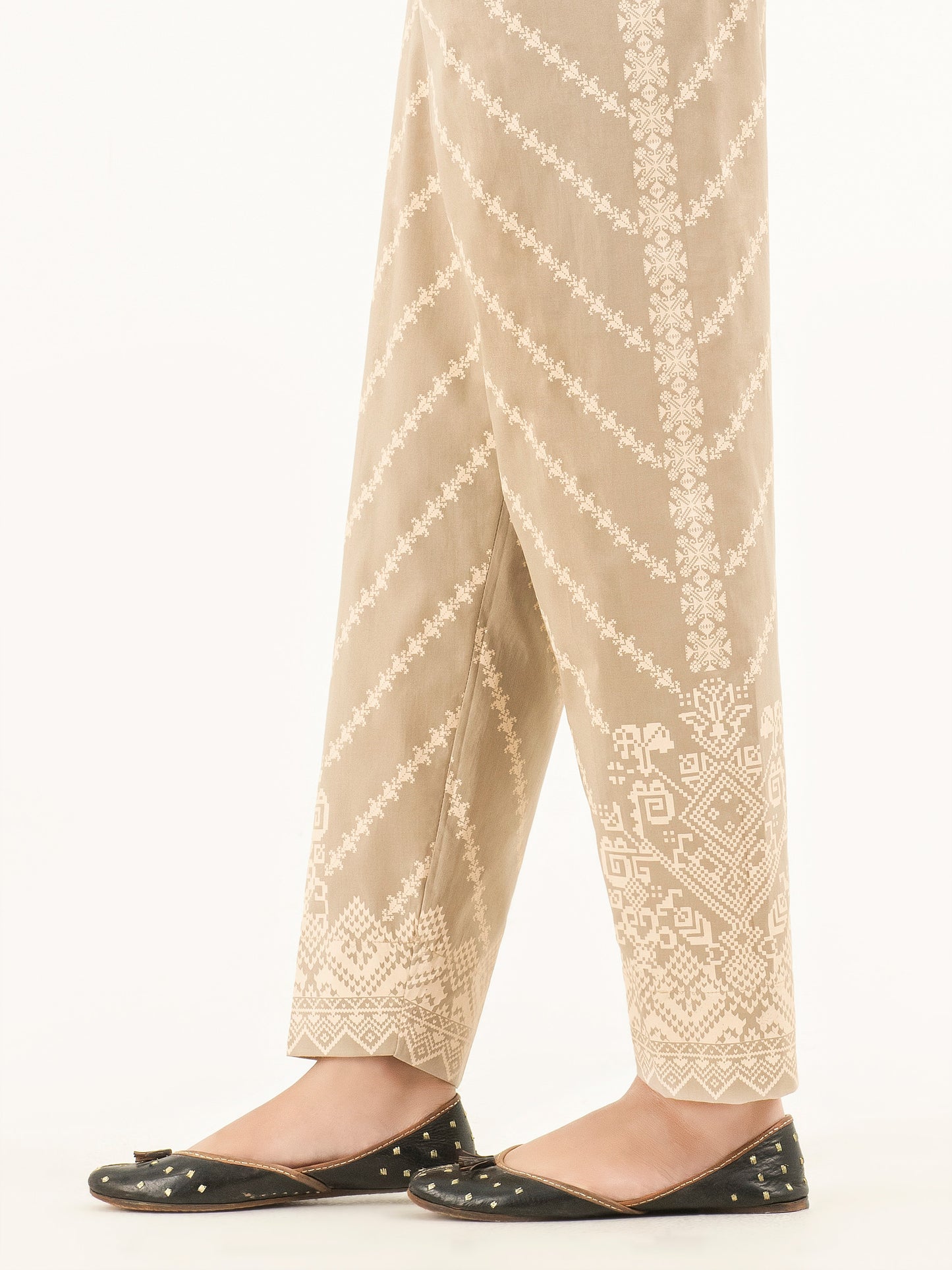 Pasted Winter Cotton Trousers