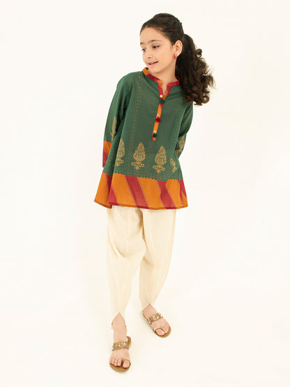 Lawn Shirt-Printed (Pret)