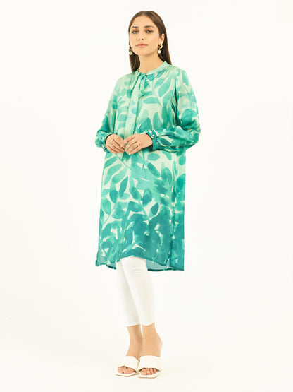Silk Shirt-Printed (Pret)