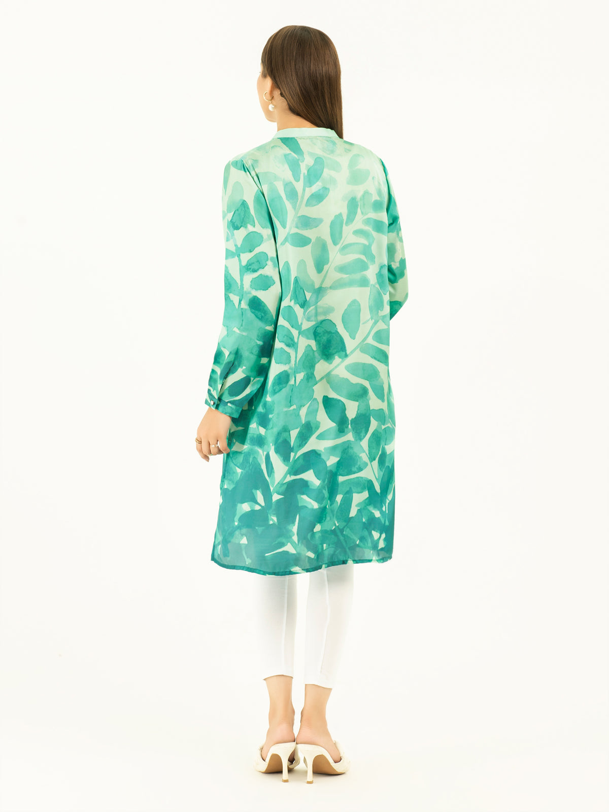 Silk Shirt-Printed (Pret)