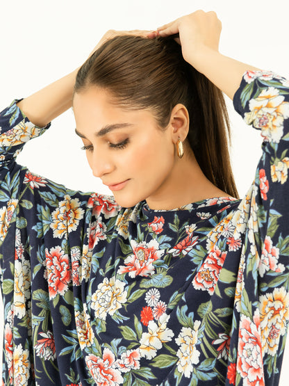 Printed Jersey Top