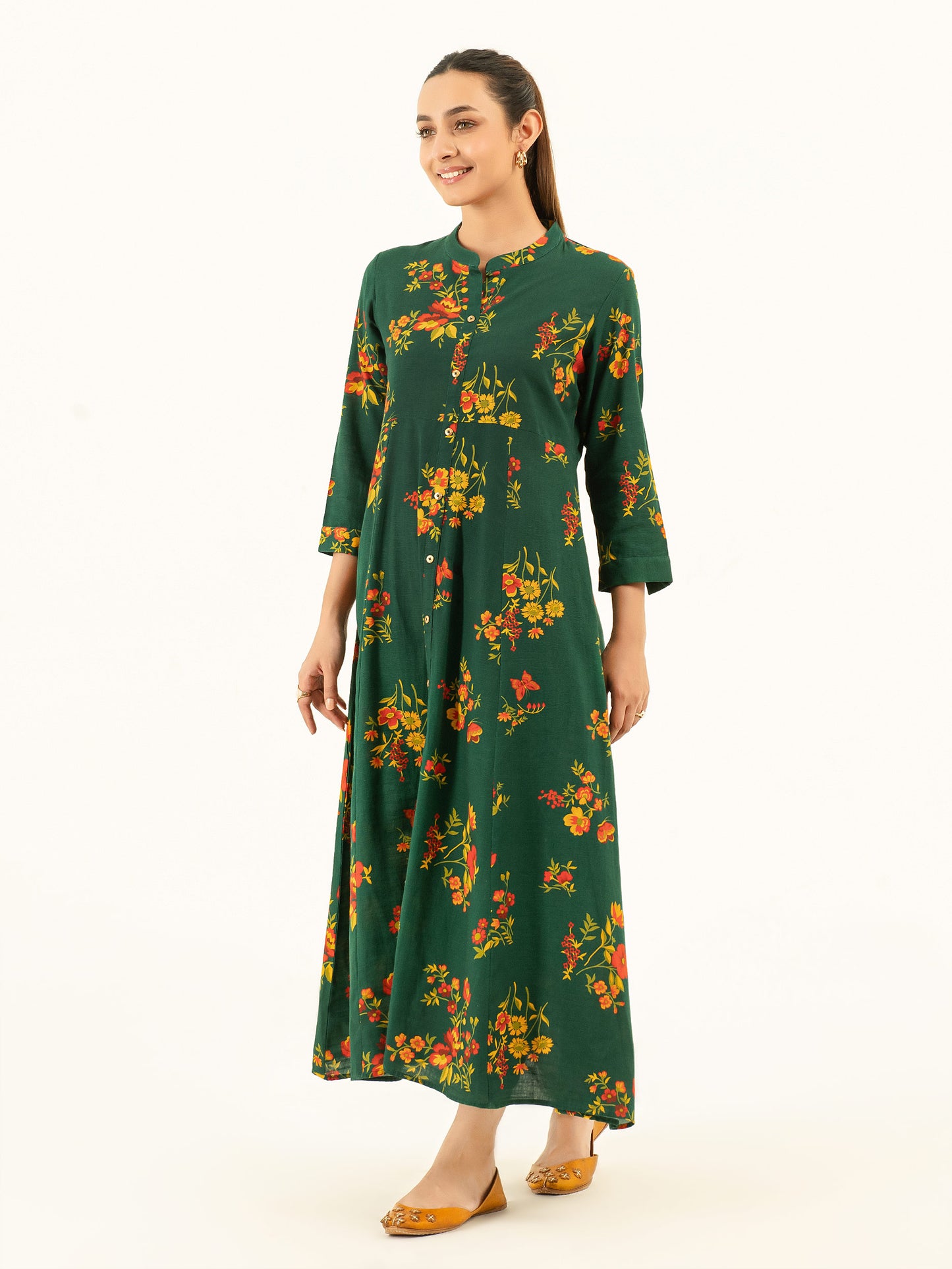 Khaddar Shirt-Printed (Pret)