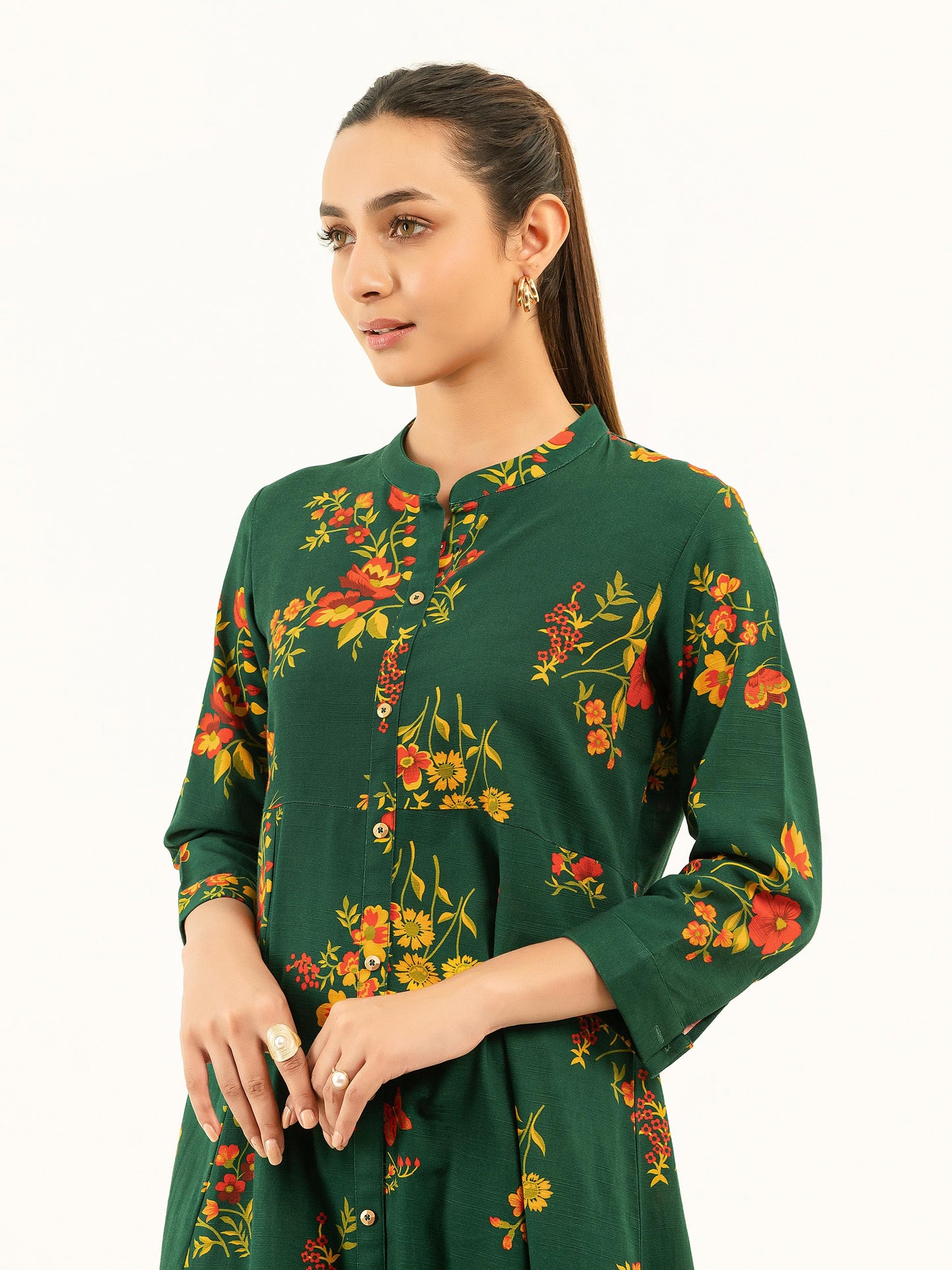 Khaddar Shirt-Printed (Pret)