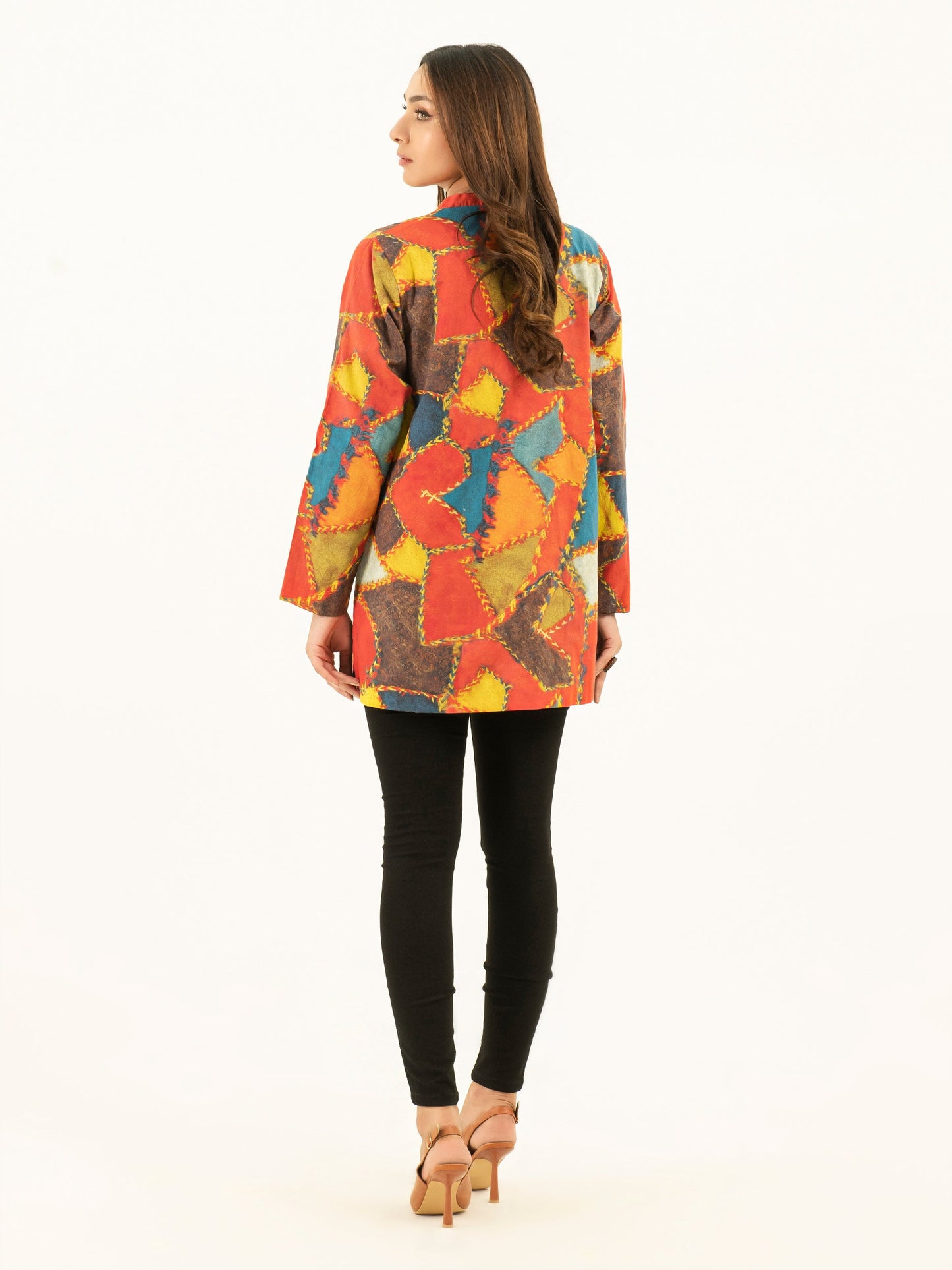 Printed Winter Cotton Cardigan