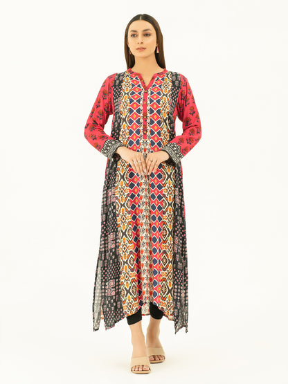 Linen Shirt-Printed (Pret)
