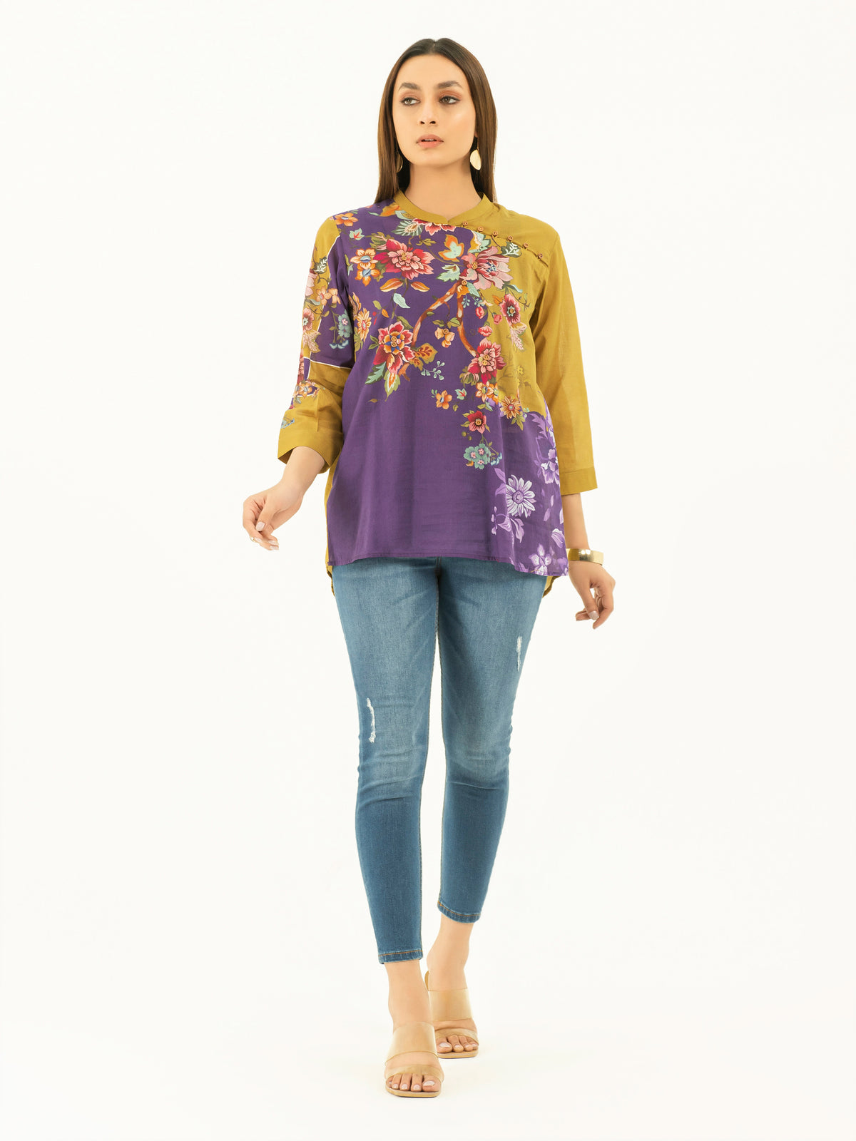 Lawn Top-Printed
