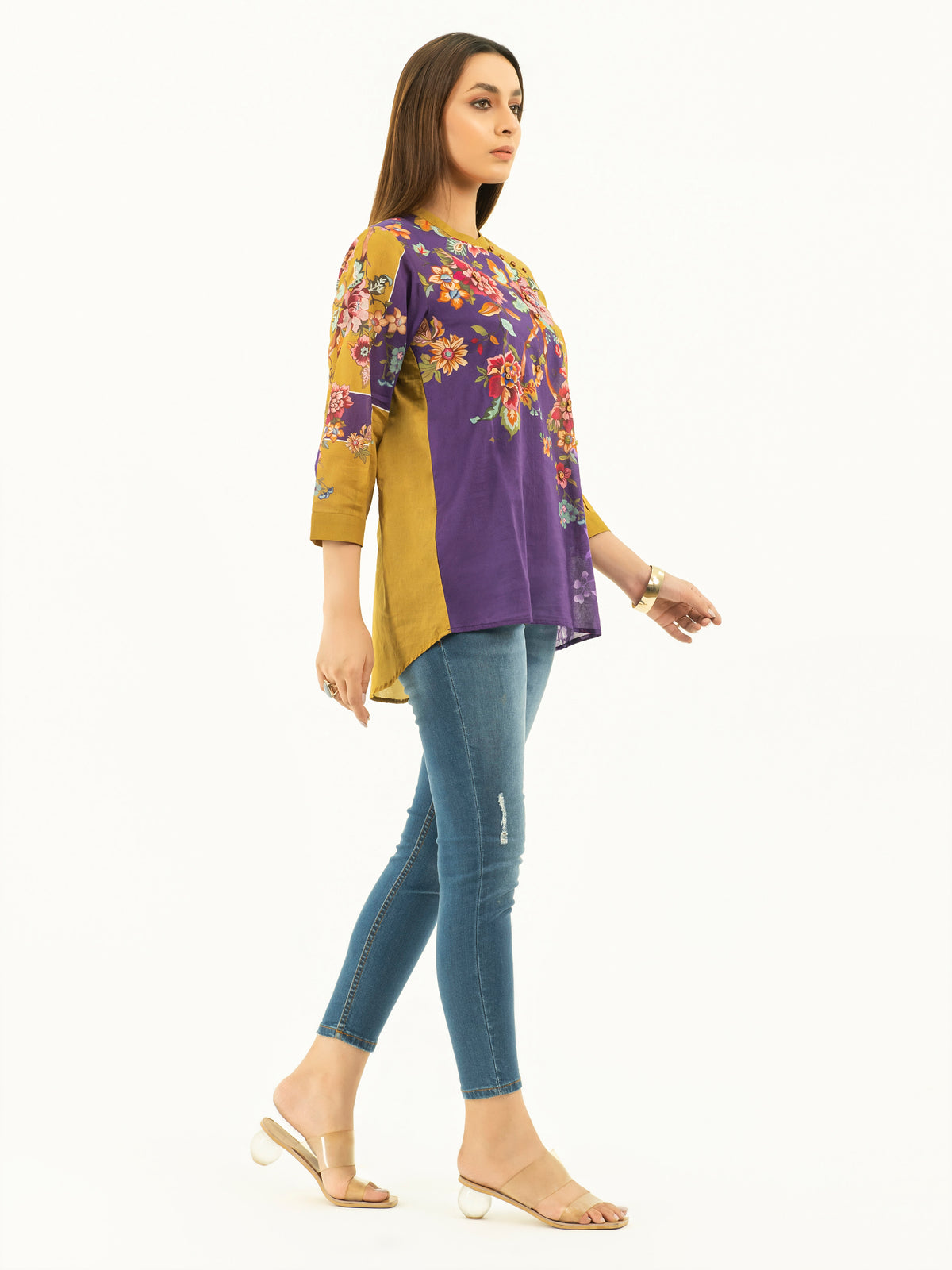 Lawn Top-Printed