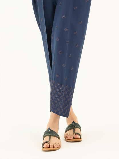 Cambric Trousers-Embroidered (Pret)