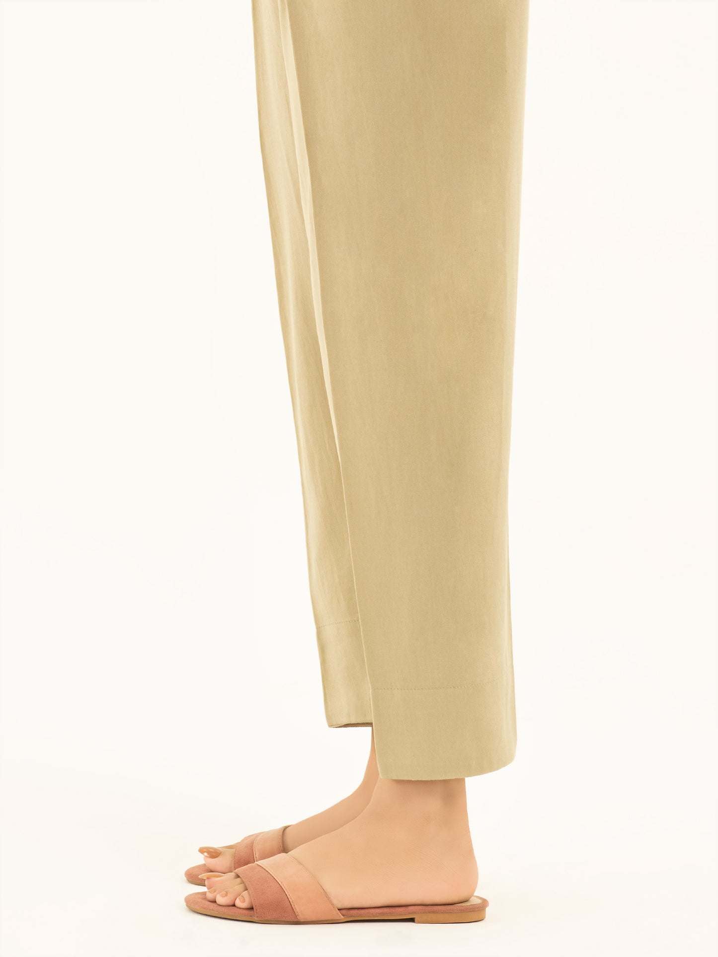 Dyed Satin Trousers