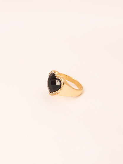 Embellished Heart Ring