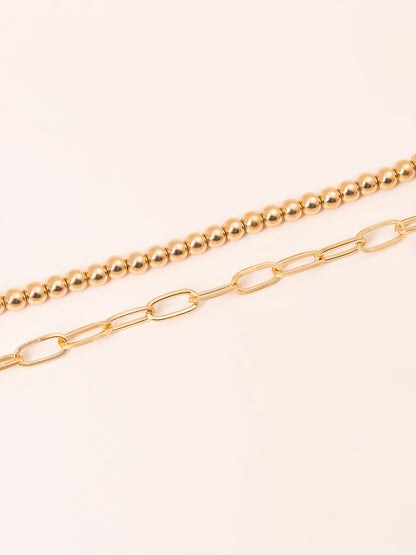 Metallic Bracelet Set
