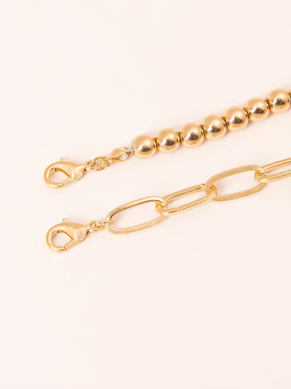 Metallic Bracelet Set
