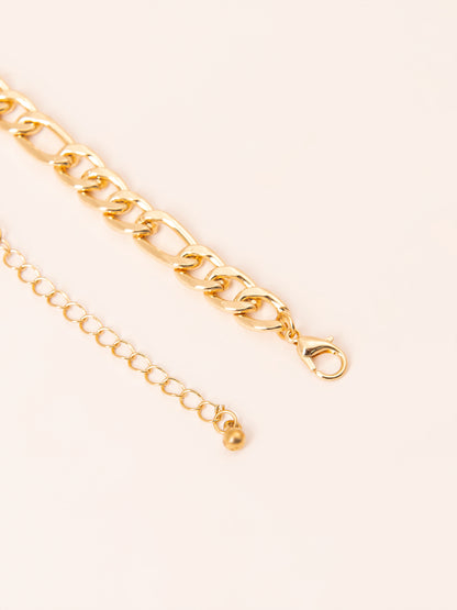 Golden Metallic Anklet