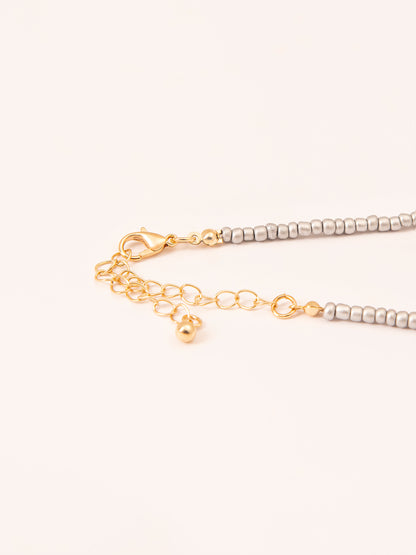 Silver Pearl Necklace