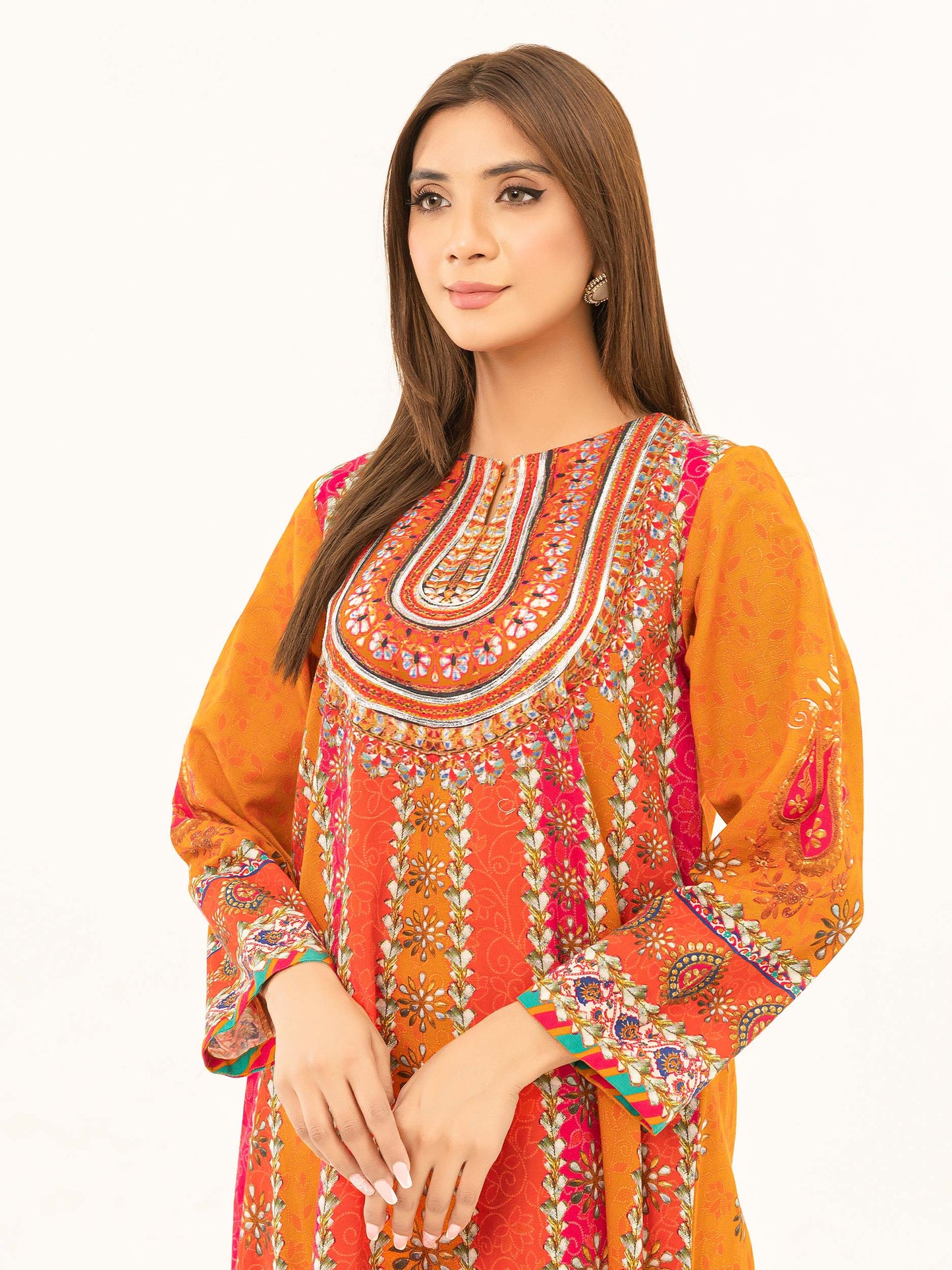 Khaddar Shirt-Printed (Pret)