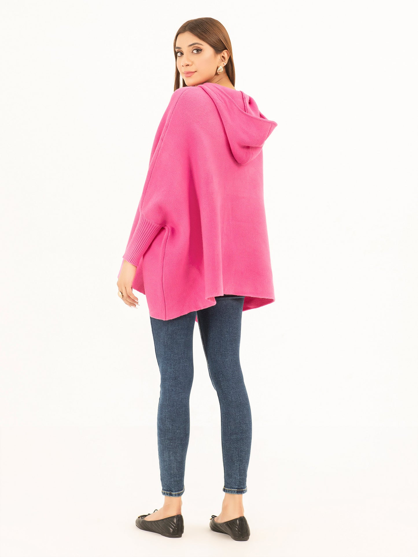 Hooded Batwing Sweater